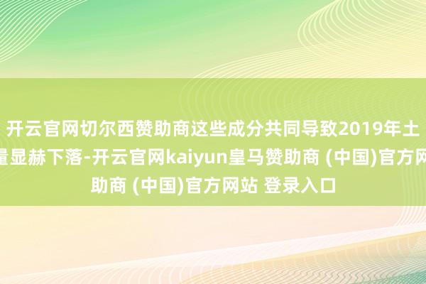 开云官网切尔西赞助商这些成分共同导致2019年土耳其钢铁产量显赫下落-开云官网kaiyun皇马赞助商 (中国)官方网站 登录入口