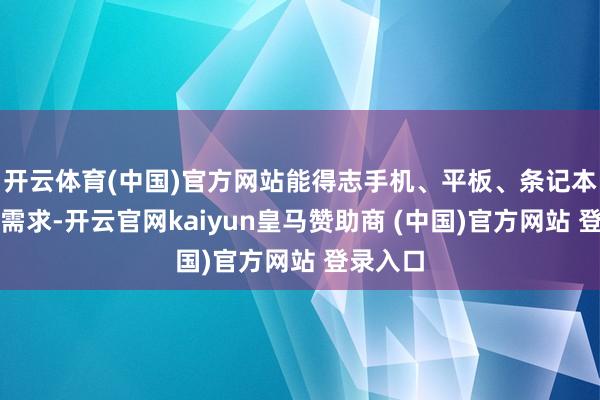 开云体育(中国)官方网站能得志手机、平板、条记本的快充需求-开云官网kaiyun皇马赞助商 (中国)官方网站 登录入口